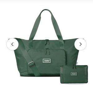 Green Travel Bag Set